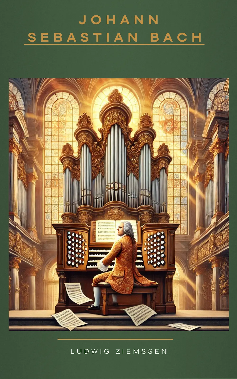 Johann Sebastian Bach by Ludwig Ziemssen